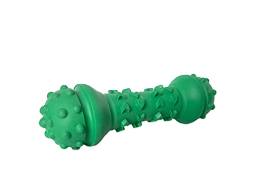 Pet-Hym Juguetes para morder para Perros masticando óseo, Caucho Natural no tóxico,interacción, Juguete de Perro sólido,Diseño Convexo,Cuidado Dental de Perro,Perros Compañero