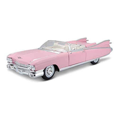 Maisto-36813 Cadillac El Dorado Biarritz Del Año 1959, color rosa (36