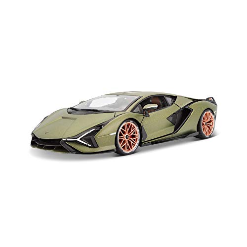 Burago Lamborghini Sián FKP 37 en Escala 1/18 en Verde (Bburago 18-11