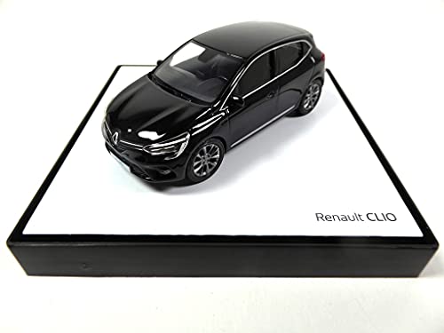 OPO 10 - Coche 1:43 Compatible con Renault Clio V Negro 2019 (REN5)