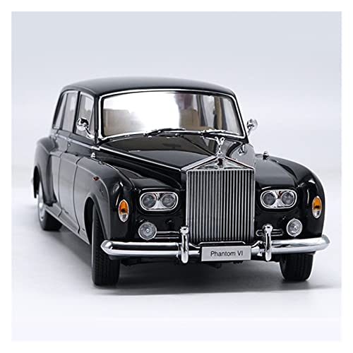 CCDD maquetas de Coches Premium Kyosho 1:18 Phantom Vi Modelo Colectivo De Metal Fundido a Presión Juguete para Regalo para Niños Coche de Juguete (Color: Black)