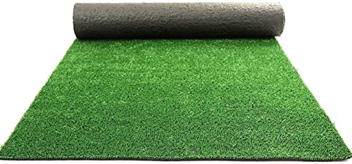 Mugar- Césped Artificial Varias Calidades de 7-20-25-30-40mm Espesor. Tipo Moqueta para Exterior Piscinas (Rollo de 1x3m, 7)