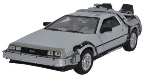 Collectors Welly - Maqueta del Delorean de Regreso al Futuro I (Escala