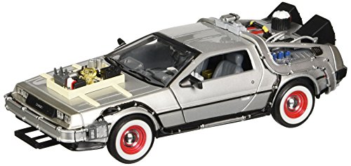 Welly 22444 - Maqueta de coleccionista del Coche Delorean (Metal, de l