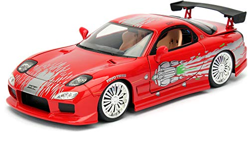 Jada Toys - 98338R - Mazda RX-7 Fast and Furious de 1995 - Escala 1/24