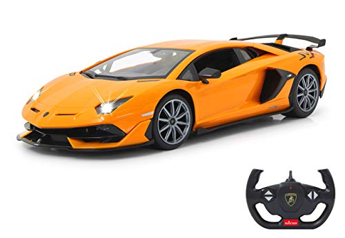 Jamara 405170 Lamborghini Aventador SVJ 1:14 Naranja 2,4 GHz Licencia 
