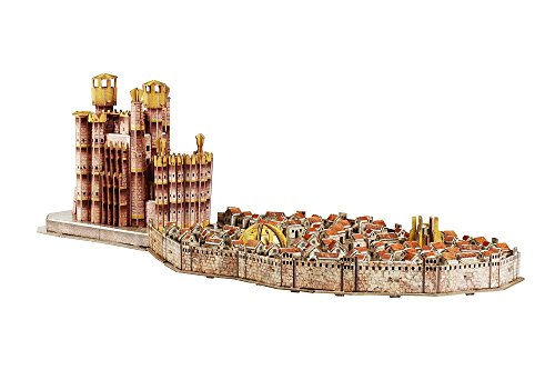 Juego de Tronos- Puzles Puzzle 4D Desembarco del Rey, Multicolor (Elev