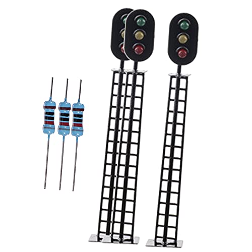 N\C 1/87 HO Escala Modelo de Tren semáforo semáforo Mini luz de señ
