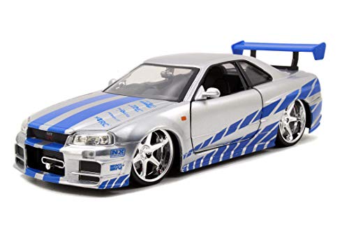 Jazwares Metals Diecast, Nissan Skyline GT-R, Fast and Furious, Brian