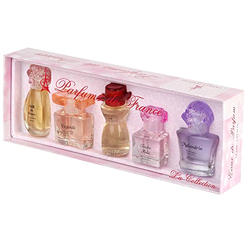 Charrier Parfums"La Colección" Caja De 5 Eau De Parfum En Miniaturas Total 54,1 M Color Rosa