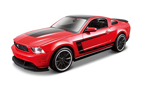 Maisto- Kit de Montaje del Modelo Ford Mustang Boss 302, Escala 1:24 (