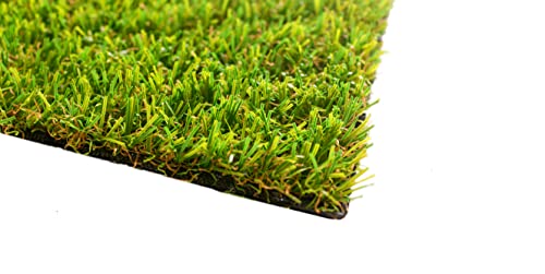 Cesped artificial terraza exterior California - rollo cesped artificial 1x2,5m 20mm de altura con alta densidad - calidad profesional - fácil instalación con buen drenaje