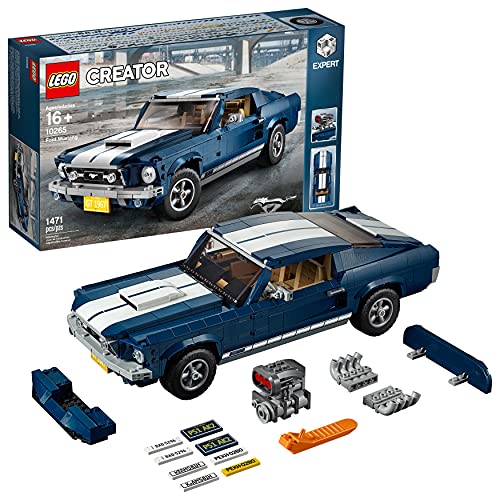 LEGO Creator Expert - Ford Mustang, Maqueta para Construir el Emblemá