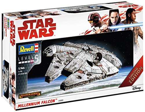 Revell Maqueta de, Star Wars 1: 144 – Millennium Falcon, Niveles 5