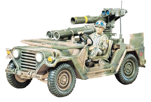 Tamiya 300035125 - Maqueta de vehículo militar M151A2 Ford MUTT con l