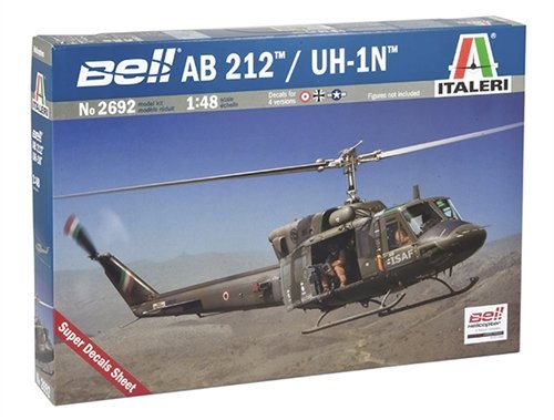 Italeri 2692S - AB 212/UH-1N - Helicóptero a escala [Importado de Alemania]