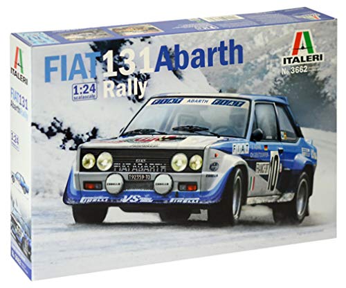 Italeri 3662 Modelo de plástico para Montar, Coche, Fiat 131 Abarth R
