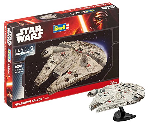 Revell Star Wars Millennium Falcon Kit modele, Escala 1:241 (03600), M
