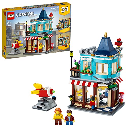 LEGO 31105 Creator 3en1 Tienda de Juguetes Clásica, Kit de Construcci