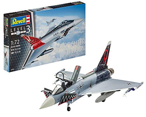 Revell Maqueta de avión 1: 72 – Eurofighter Typhoon Single Seater