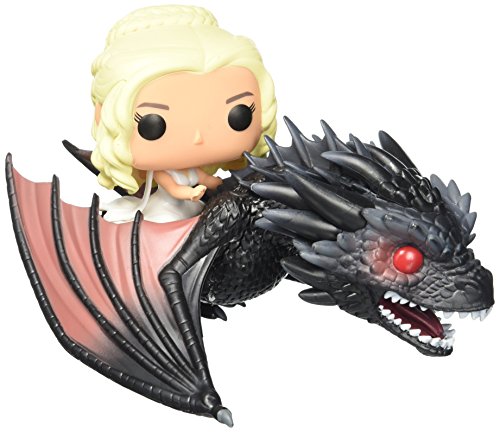 Funko - POP! Vinilo Colección Juego de tronos - Figura Drogon & Daene