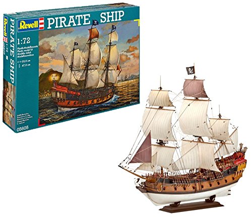 Revell 80-5605 Pirate Ship - Maqueta de plástico, kit modello, escala