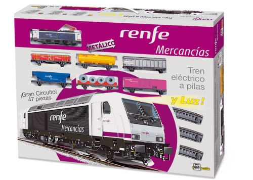 PEQUETREN - Renfe de mercancías, Tren con Circuito de 8.3 m (Servicio