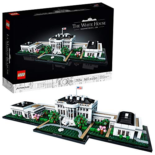 LEGO Architecture The White House 21054 | Kit de construcción de 1483 Piezas