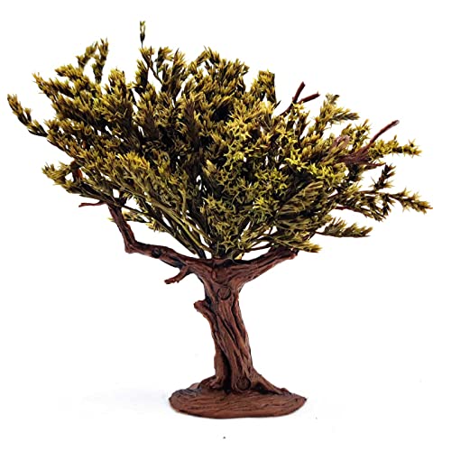 AC - Figura de Olivo para belén - Fabricado en plástico - Figura Decorativa Divertida para Nacimiento, Navidad, decoración Tradicional - 14,5 x 15 x 6 cm, Color Aleatorio