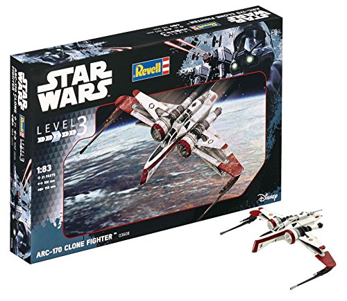 Revell Maqueta de Star Wars ARC de 170 Fighter en Escala 1: Niveles 8