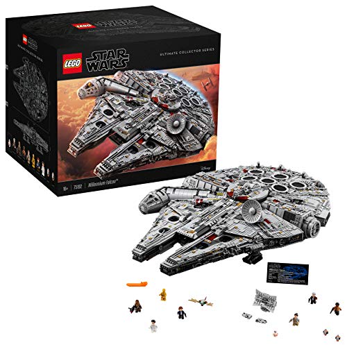 LEGO Star Wars - Millenium Falcon, Maqueta de Construcción del Halcó