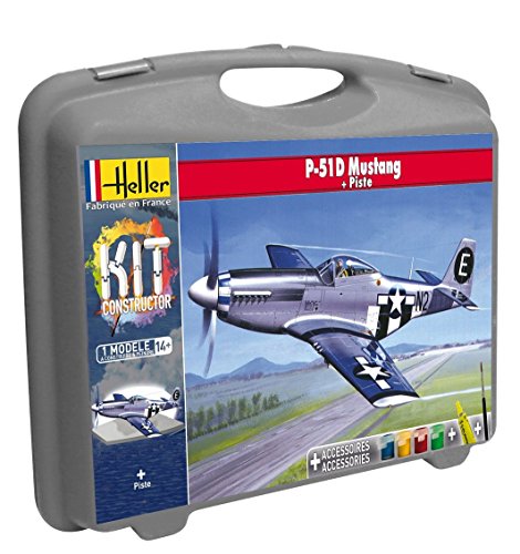 Heller – 60268 – Maletín P-51D Mustang (+ Pista) PM -