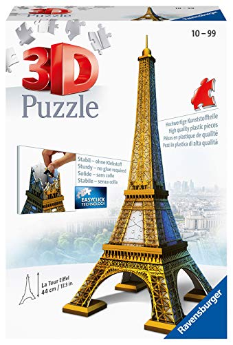 Ravensburger - Puzzle 3D, diseño Torre Eiffel (12556 2)