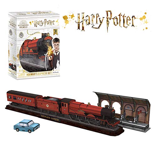 World Brands - Harry Potter - Expreso de Hogwarts Puzzles 3D, Kit de C