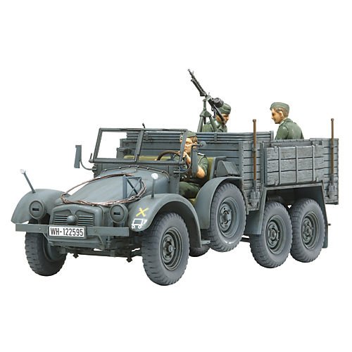 Tamiya 300035317 Krupp Protze - Camión alemán a Escala 1:35, Segunda Guerra Mundial