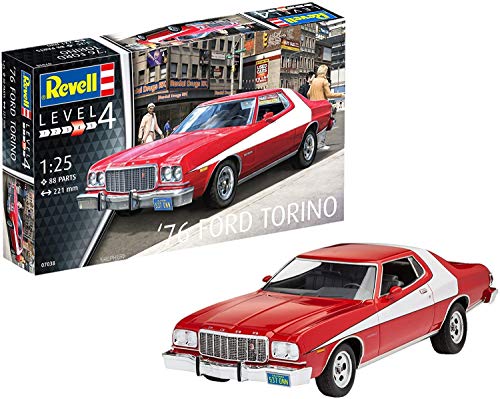 Revell Revell-1976 Maqueta 1976 Ford Torino, Kit Modelo, Escala 1:25 (