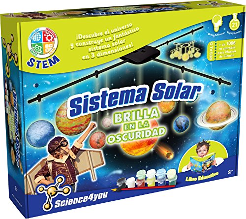 Science4you - La Ciencia del Universo: Sistema Solar 3D, Juguete Educa